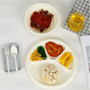 PLA materiál kompostovatelné jednorázové potravinovénádoby